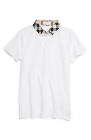 burberry william cotton polo|saks burberry polo.